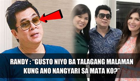 mata ni randy santiago|Randy Santiago reveals the heartbreaking true story behind his .